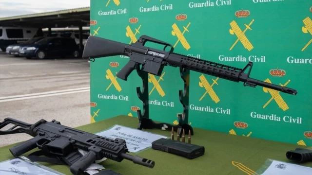 Los guardias civiles piden medidas por el uso de armas de la guerra de Ucrania por parte de los narcos