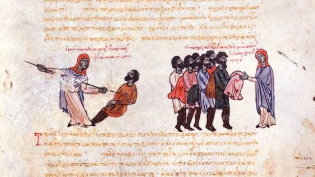 El primer "cómic" de la historia, el Skylitzes Matritensis, se expone en la Biblioteca Nacional