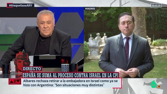 Albares rechaza retirar a la embajadora en Israel como con Argentina: "La búsqueda de la paz requiere otras medidas"
