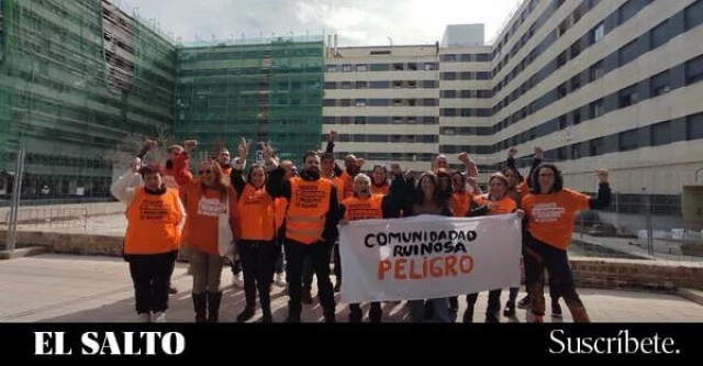 900 familias y diez bloques se declaran en “huelga de alquileres” contra el fondo buitre Azora