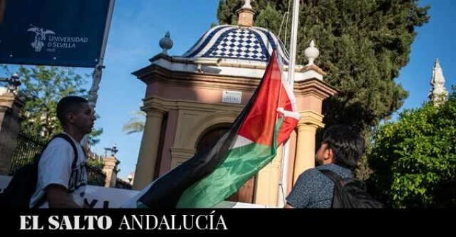 Estudiantes en Sevilla ocupan el Rectorado ante la “falsa ruptura” con Israel anunciada por la Universidad