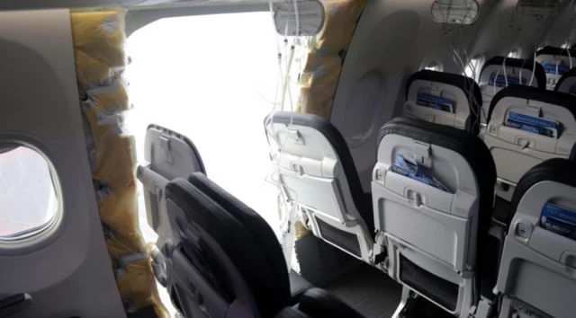 Boeing paga 160 millones de dólares a Alaska Airlines por el accidente de enero