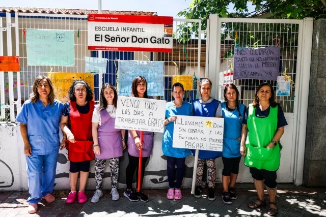 Maestras que llevan sin cobrar meses, los problemas de un centenar de trabajadoras de escuelas infantiles de Madrid