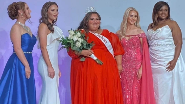 Sorpresa con la vencedora de Miss Alabama, de 150 kilos: «No voy a permitir que otros roben mi luz»