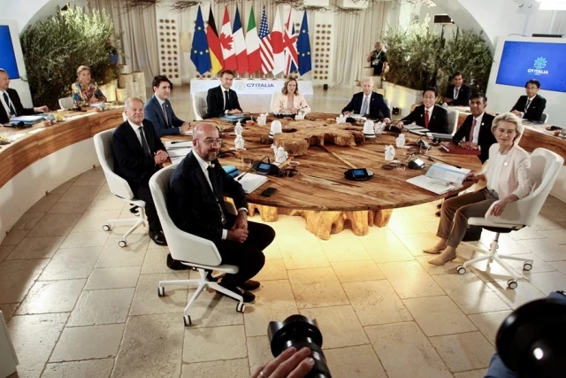 El G7 acuerda prestar a Ucrania 46.000 millones de euros