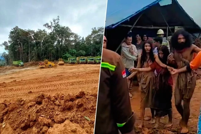La paradoja de los coches eléctricos en un vídeo: una tribu pide ayuda a los mineros que deforestan sus bosques para el níquel