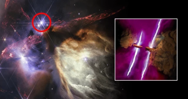 Científicos descubren disparos energéticos paralelos de 2 estrellas jóvenes: "Es absolutamente descabellado"