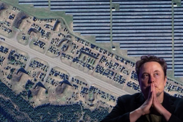 Elon Musk tiene un problema: Tesla ha fabricado tantos coches de más, que la gente juega a localizarlos en imágenes por satélite
