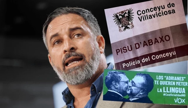 Vox denuncia al Ayuntamiento de Villaviciosa (Asturias) por no retirar carteles en Asturianu que llevan 15 años colgados