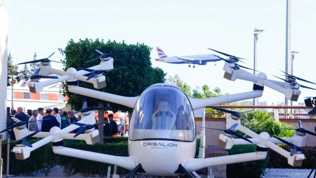 Primera flota de drones para pasajeros en Málaga: a Marbella en 15 minutos por 100 euros