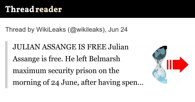 Wikileaks: Julian Assange es libre