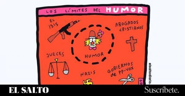 Los verdaderos límites del humor, por Mauro Entrialgo (Viñeta)