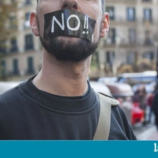 Nueve años de la ley mordaza: “Protestar no es terrorismo”