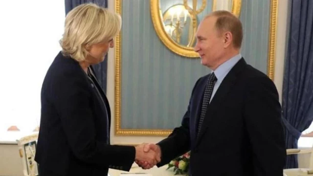 La ultra francesa Le Pen trata de salir al paso del apoyo explícito de Rusia