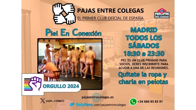 Madrid 6 Julio Sábados de Piel en Conexión = PeC Semana del Orgullo 2024