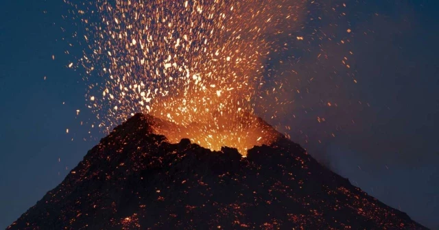 Así se vio la espectacular nueva erupción del Monte Etna
