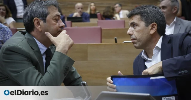 Mazón cesa al vicepresidente y los consejeros de Vox del Gobierno valenciano sin esperar a su dimisión