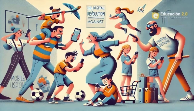 La revolución digital: Padres en pie de guerra contra el uso de móviles en niños y adolescentes