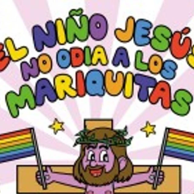 Investigados por exhibicionismo el autor y la editorial del cuento para colorear 'El Niño Jesús no odia a los mariquitas'