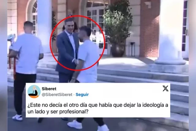 Polémica por el desplante de Carvajal a Sánchez: "Se le ha visto el plumero"