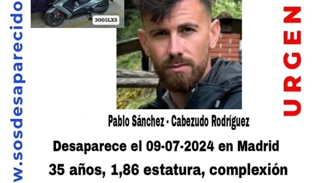 Hallan el cuerpo sin vida de Pablo Sánchez- Cabezudo, el policía desaparecido hace una semana en Madrid