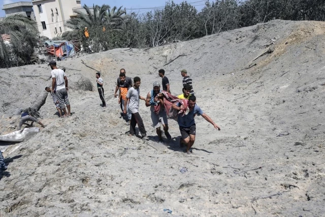 Nuevo bombardeo israelí contra una "zona humanitaria" en Gaza