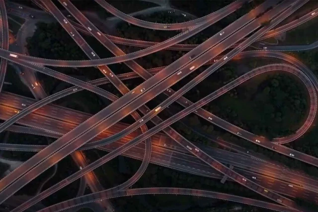 El cruce de carreteras más complicado del planeta