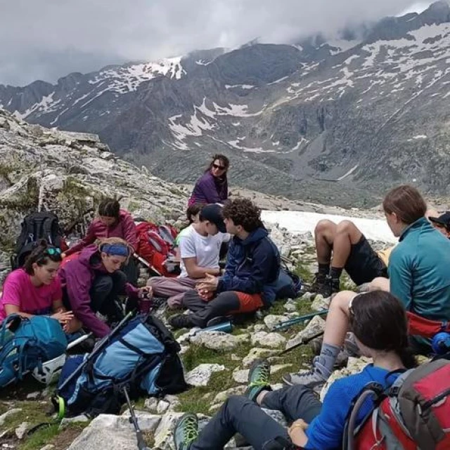 El Pirineo vive su deshielo más lento en cinco años
