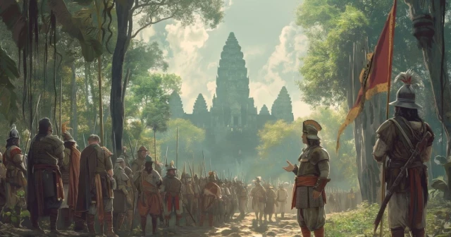 La alocada conquista española de Camboya con elefantes, filipinos y mercenarios japoneses