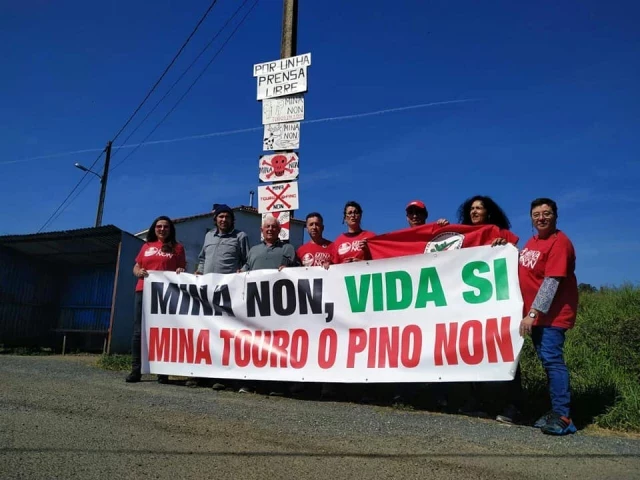 El Sindicato Labrego Galego manifiesta su oposición a la mina de Touro: "No contribuiremos al blanqueo"