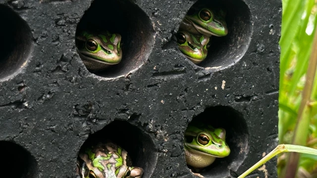En medio de una gran extinción de los anfibios, las "saunas para ranas" ofrecen una solución prometedora