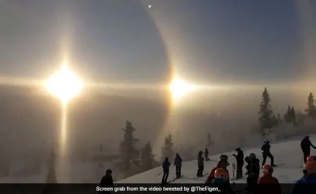 Un antiguo video en Suecia revive la curiosidad por los halos de sol