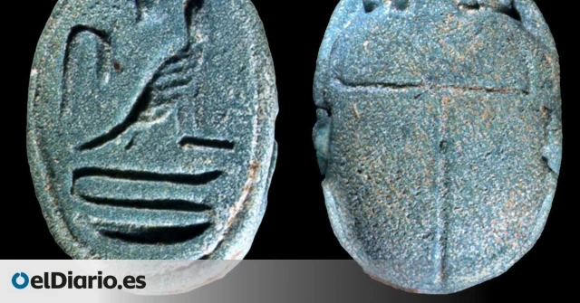 El jeroglífico de Ciudad Real que fascina a los arqueólogos: ¿Por qué hay un escarabeo egipcio en una tumba íbera?
