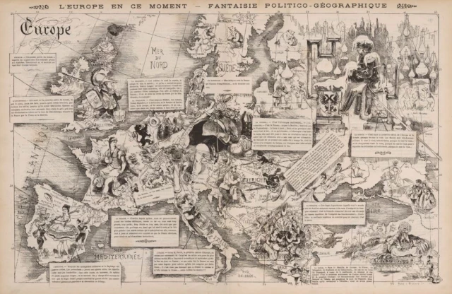 Europa en este momento, una fantasía político-geográfica (1872)