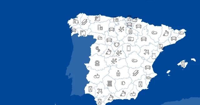 ¿Qué y cómo exporta cada provincia española?