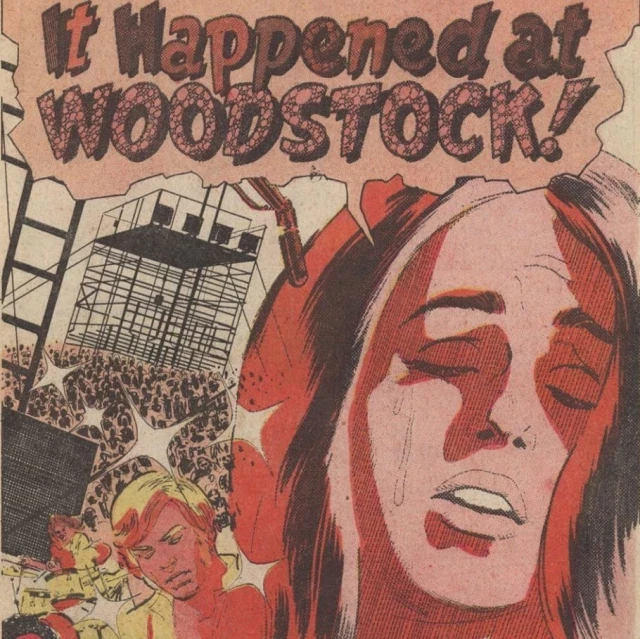 Cómics del Festival de Woodstock de los años 70 [Eng]