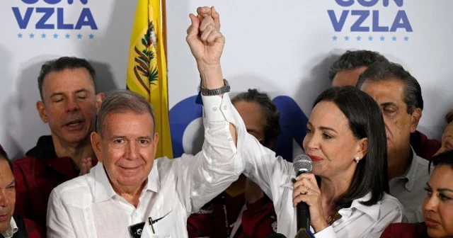 María Corina Machado: "Venezuela tiene un nuevo presidente electo y es Edmundo González Urrutia, ganamos y todo el mundo lo sabe