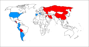 Seguimiento del reconocimiento internacional (o no) de los resultados de las elecciones en Venezuela