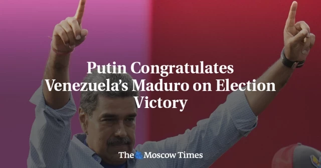 Putin felicita a Maduro por su victoria electoral en Venezuela (ENG)
