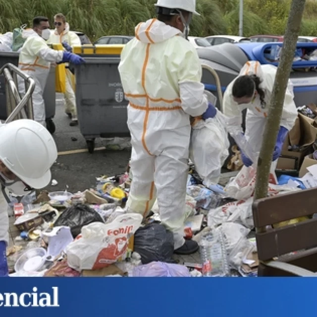 La huelga fantasma de A Coruña que "nadie secunda" en medio de toneladas de basura