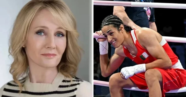 Para JK Rowling, la boxeadora Imane Khelif es “un hombre protegido por un establishment deportivo misógino”