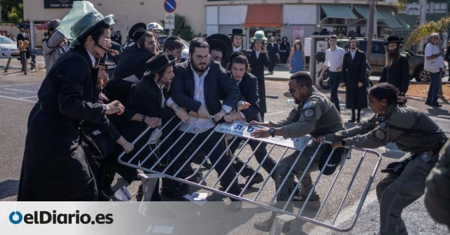 Protestas y disturbios en el primer día de reclutamiento de los ultraortodoxos en el Ejército israelí después de décadas de exención