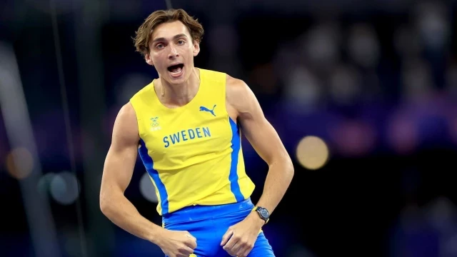 Duplantis, oro y récord del mundo de pértiga con 6,25m