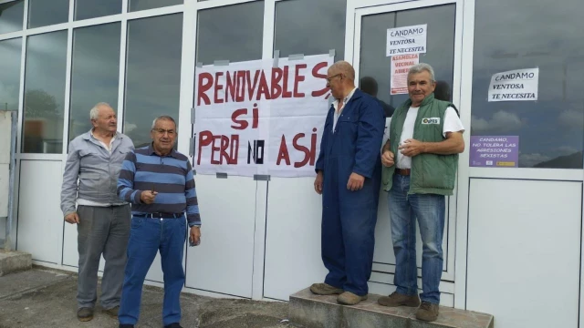 Vecinos en pie de guerra contra los parques de baterías: «No estamos contra las renovables, pero que se ubiquen en zonas industriales»