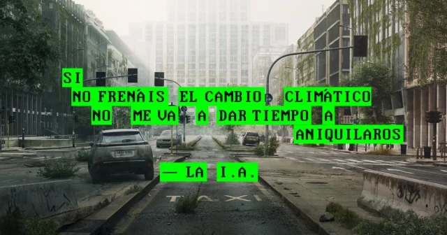 Soy la IA y tengo un mensaje: dadme tiempo para acabar con vosotros