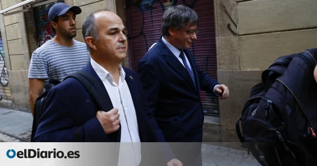 Los Mossos citarán a declarar a Jordi Turull, secretario general de Junts, por su papel en la huida de Puigdemont