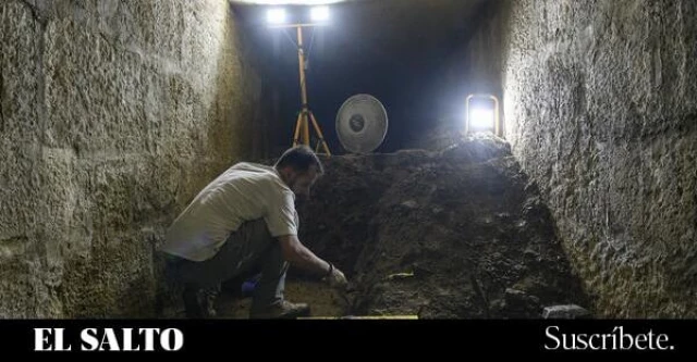 Un refugio antiaéreo en el centro de Alcalá de Henares