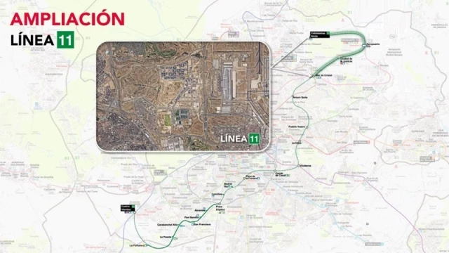 La ampliación de la L11 de Metro ya tiene proyecto ganador: tendrá estaciones junto al Zendal y al futuro circuito de Fórmula 1