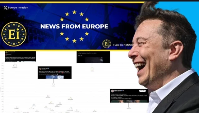 Europe Invasion, la cuenta rescatada por Elon Musk que lidera la desinformación racista en Reino Unido, vuelve a atacar