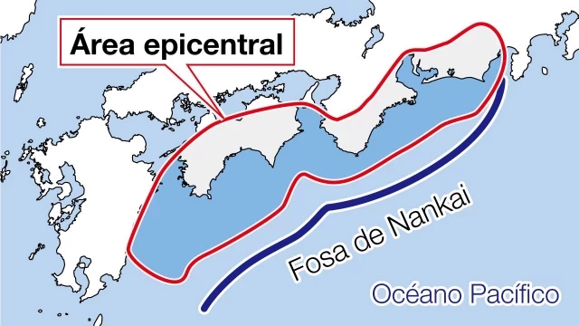 El gran terremoto de la fosa de Nankai, un fenómeno con un ciclo de 100-150 años